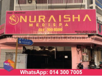 FLAT PANEL SIGNBOARD